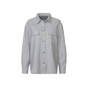 esmara® Dámska košeľová bunda (S (36/38), sivá)
