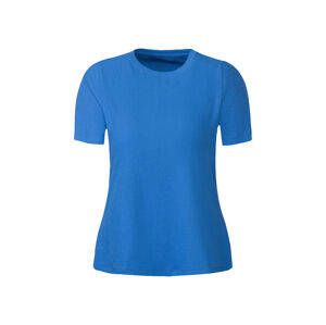 esmara® Dámske rebrované tričko (M (40/42), modrá)