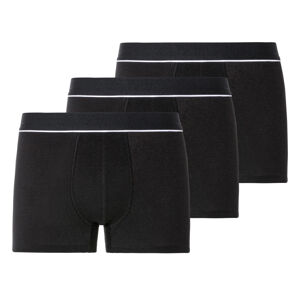 LIVERGY® Pánske boxerky, 3 kusy (M, čierna)