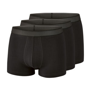 PARKSIDE® Pánske boxerky, 3 kusy (L, čierna)