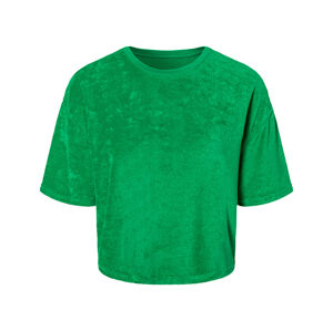 esmara® Dámske froté tričko (L (44/46), zelená)