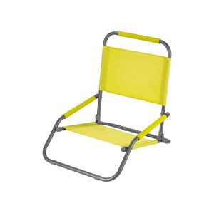 LIVARNO home Plážová stolička (žltá)