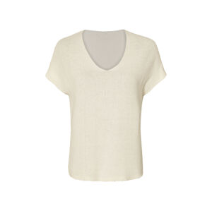 esmara® Dámske pletené tričko (XS (32/34), biela)